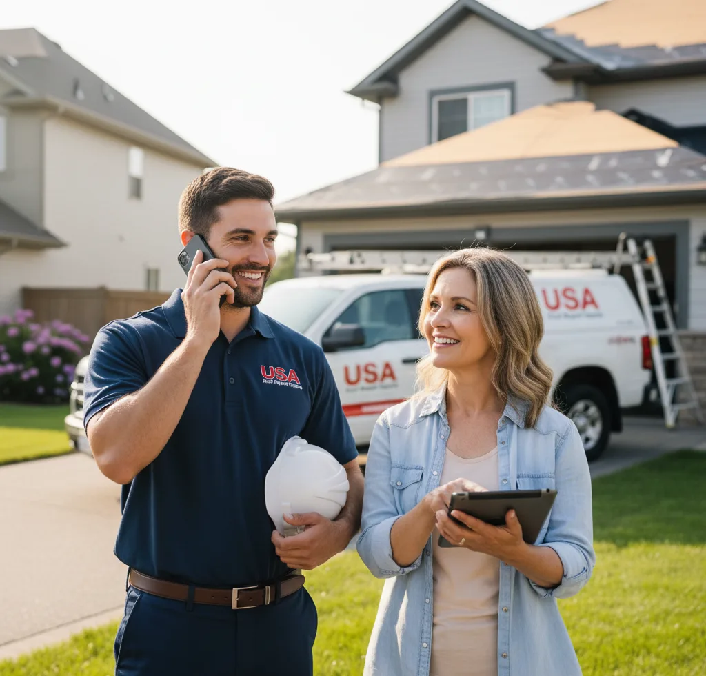USA Roof Repair Experts customer support in Vulcan